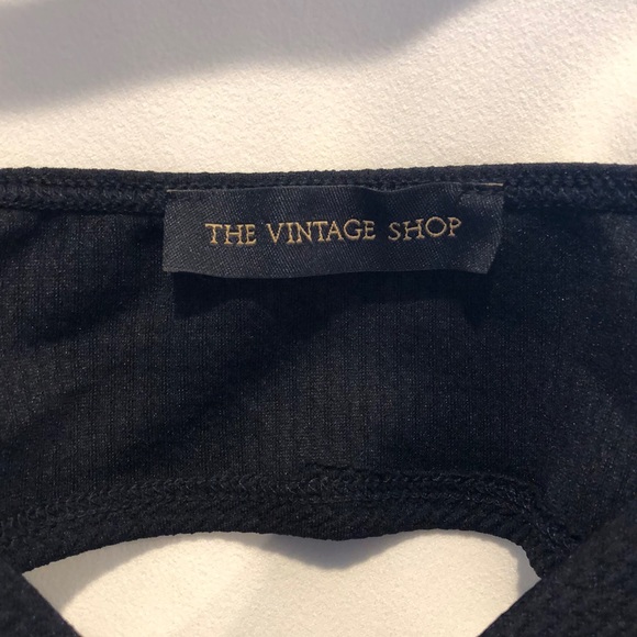 Black and White Midi Dress Medium - Picture 4 of 5